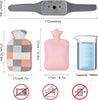 Plush Refillable Hot Water Bottle Belt