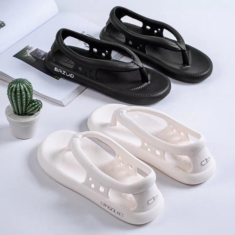 Summer Essential: EVA Flip Flops Waterproof Adjustable Thong Sandals for Men's and Women's