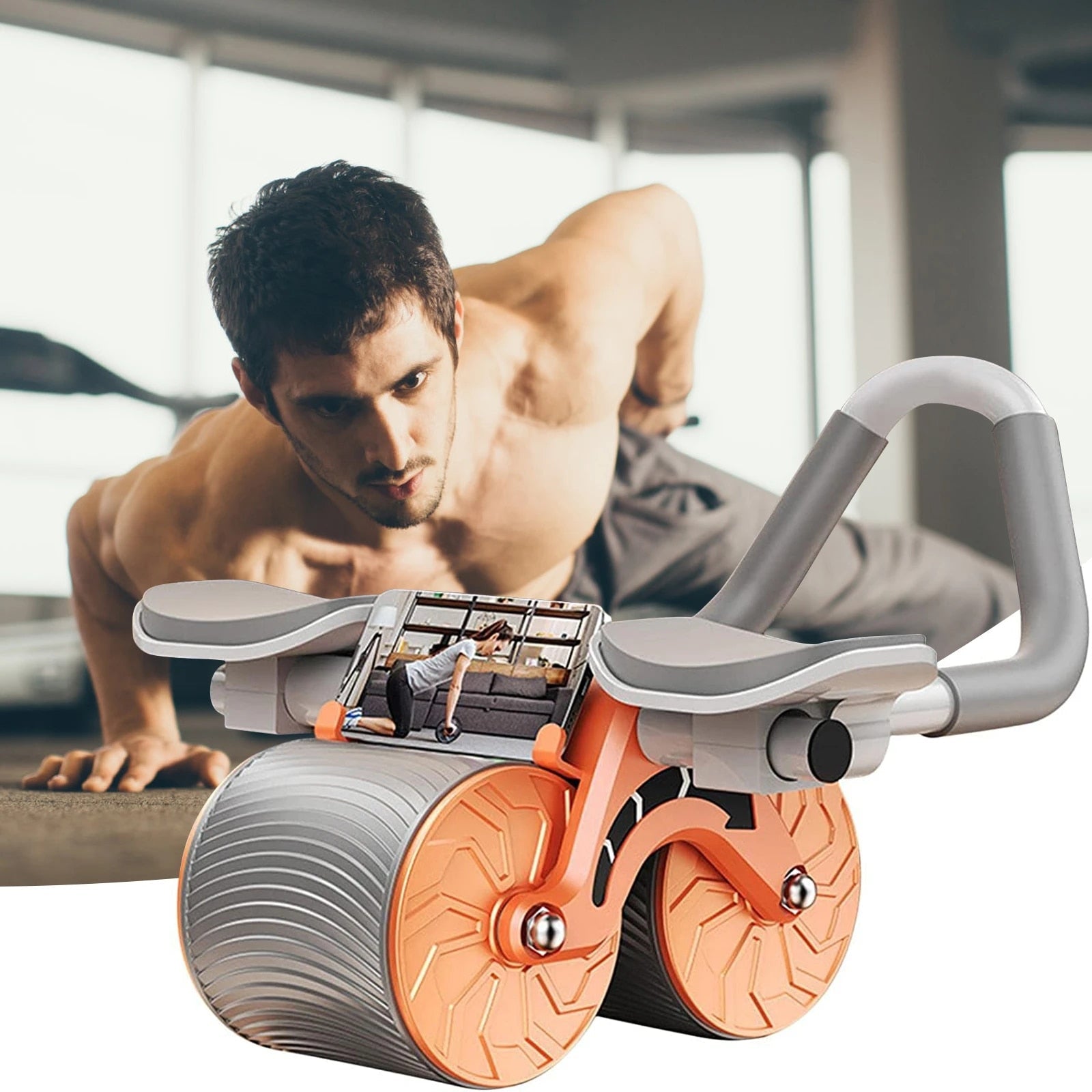 Revolutionary Elbow-Support Ab Roller - (🎁🔥LIMITED 2023 OFFER – SAVE 50%🎁)