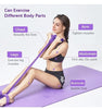 Revolutionize Your Workout: 4-Tube Pedal Ankle Puller - 21-in-1 Fitness Resistance Bands