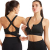 Zippered Wireless Sports Bra: Unbeatable Support and Impact Resistance for High-Intensity Workouts