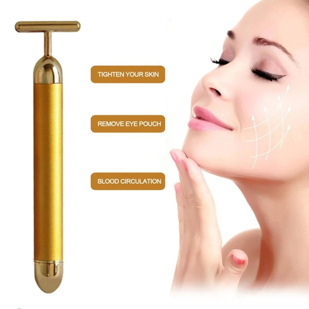 24k Gold Face Lift Bar Roller: A Must-Have for Your Beauty Routine