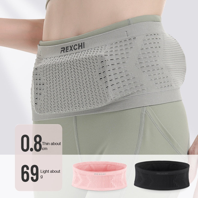Sleek Unisex Sports Waist Pack: Perfect for Fitness, Jogging & Cycling