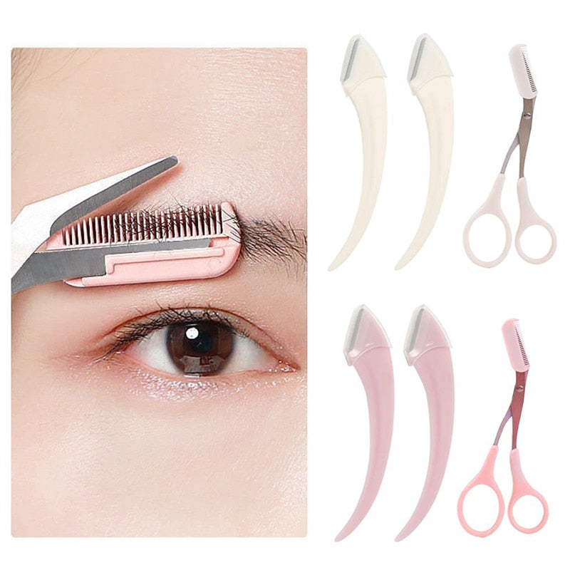 Get Perfect Brows with Our Precision Eyebrow Grooming Set - Shop Now!
