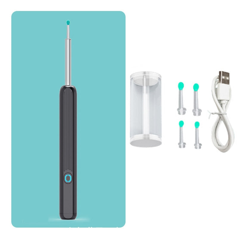 Earwax Removal Made Easy: Wi-Fi Enabled 1296P HD Otoscope with USB Charging - Click Here